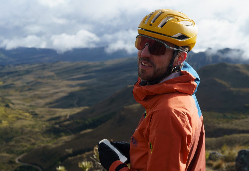 Cresting just before sunset